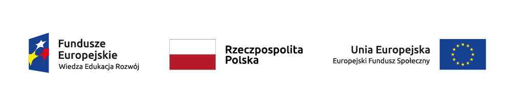 Logo Funduszy Europejskich, flaga Rzeczpospolitej Polskiej, flaga Unii Europejskiej